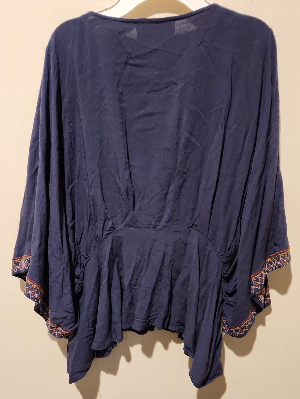 ❤️ SAVANNA JANE EMBROIDERED BOHO PEASANT TOP, SMALL - Picture 7 of 7